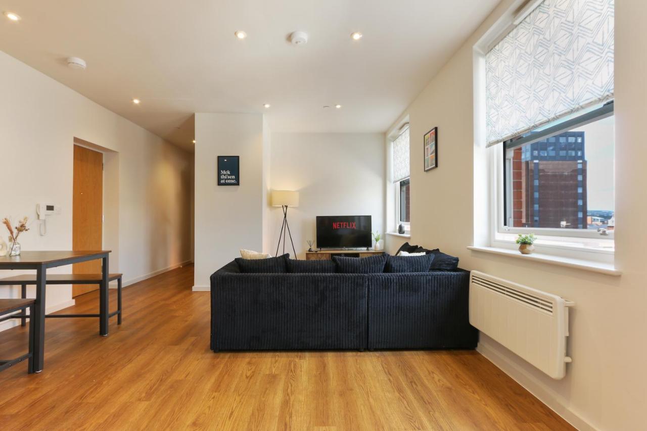 Modern 2-Bed Apartment, Free Parking, City Centre, Netflix & Pet Friendly - Hosted By Stay Host Save Sheffield Exteriér fotografie